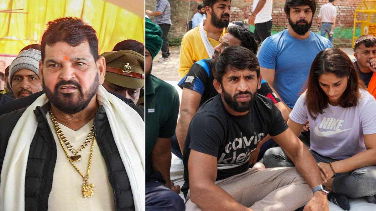 बृजभूषण सिंह के खिलाफ कनॉट प्लेस थाने में दो एफआईआर दर्ज